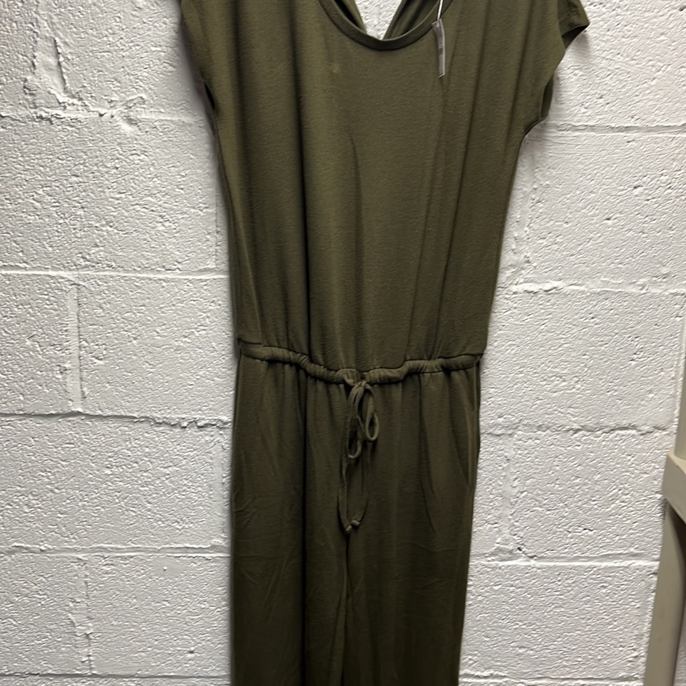 NEW GAP Maternity Softspun Jumpsuit XS - Picture 2 of 6